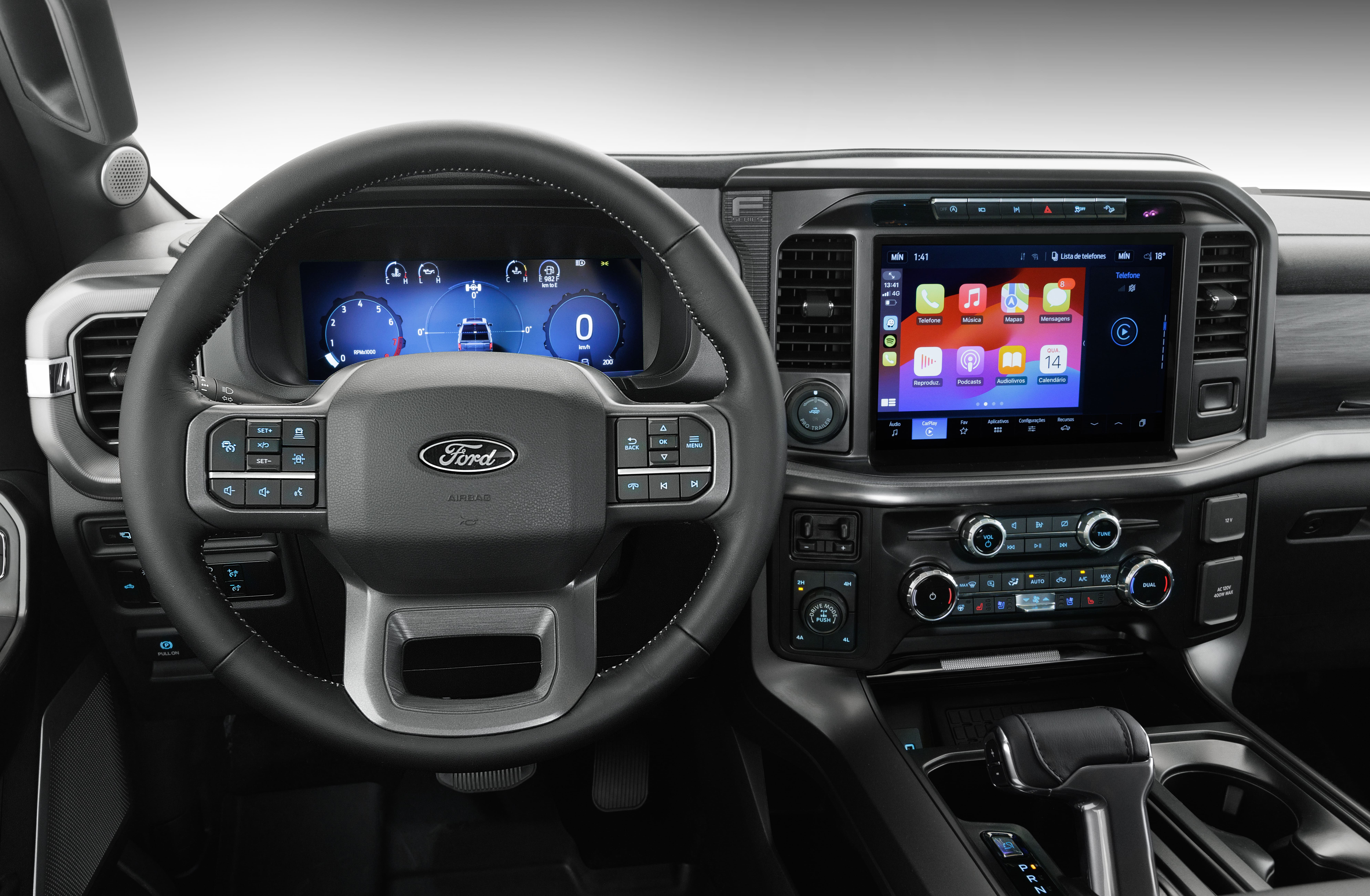Painel Multimídia da Ford Ranger XLS